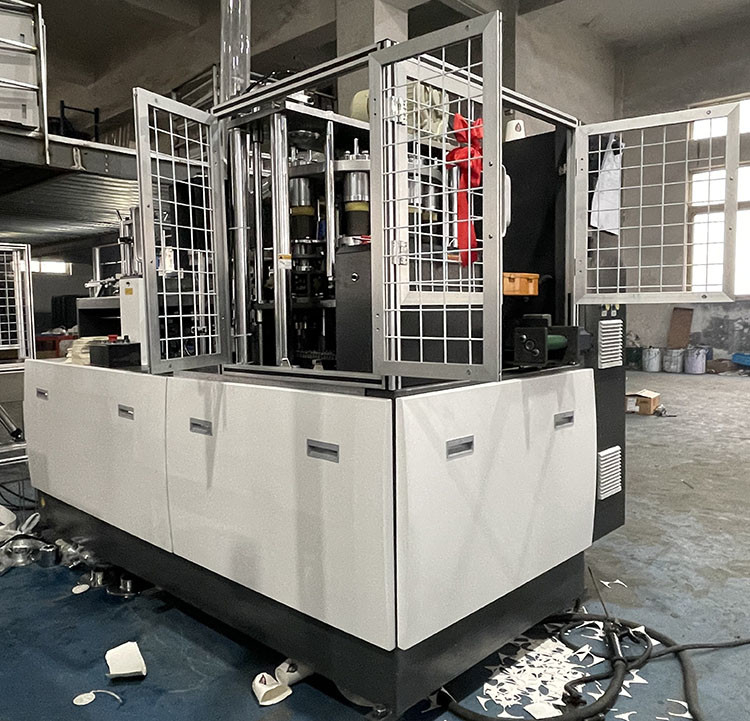 Servo Motor Ultrasonic Machine To Make Disposable Coffee Paper Cup Making